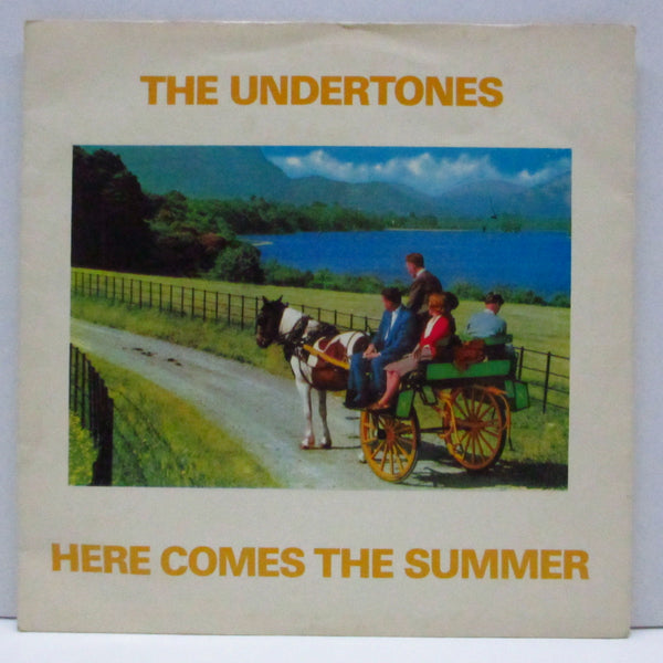 UNDERTONES, THE (アンダートーンズ)  - Here Comes The Summer +2 (UK オリジナル 「フラットセンター#1」7"+光沢固紙ジャケ)
