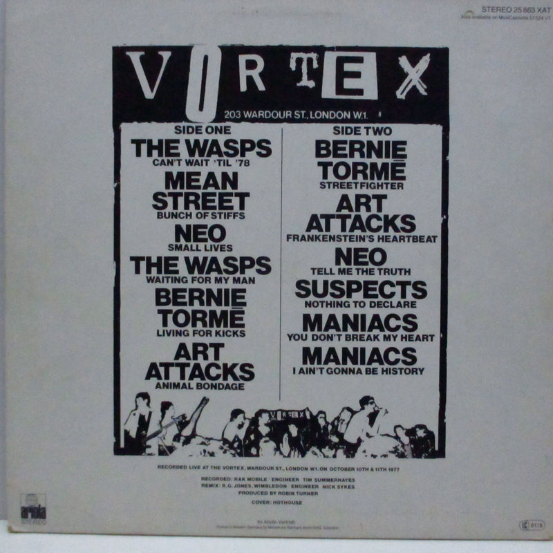 V.A. - Live At The Vortex Vol. 1 (German Orig.LP)