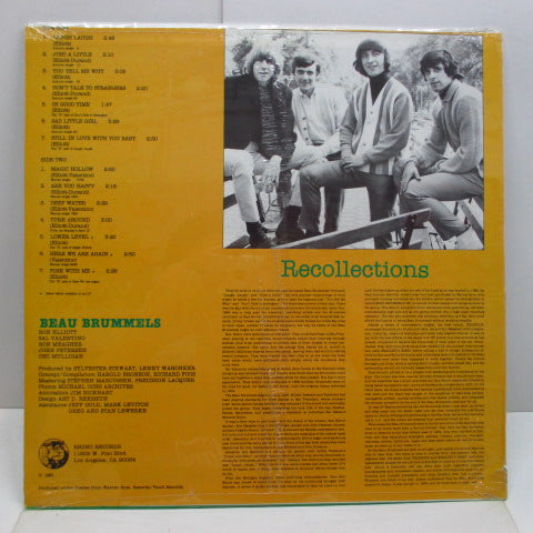 BEAU BRUMMELS (ビュー・ブラメルズ)- The Best Of The Beau Brummels 1964-1968 (US オリジナルLP「廃盤 New」/RNLP 101)