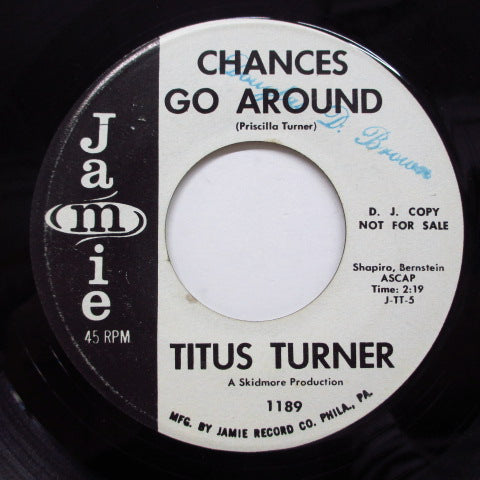 TITUS TURNER  (タイタス・ターナー)  - Horsin' Around (Promo)