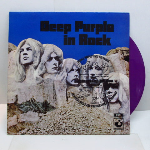 DEEP PURPLE - Deep Purple In Rock (UK 90's Re Purple Vinyl 2xLP)