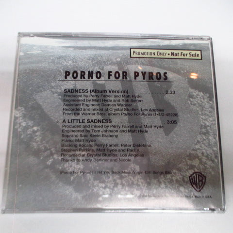 PORNO FOR PYROS - Sadness (US Promo.CD)