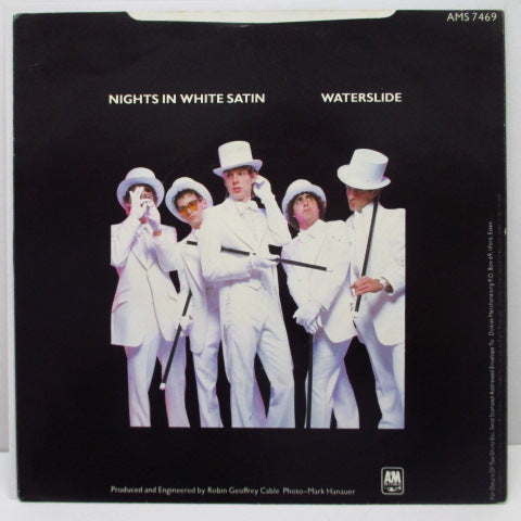 DICKIES, THE - Nights In White Satin (UK Ltd.White Vinyl 7")