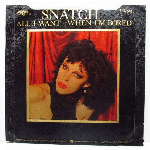 SNATCH - All I Want (UK Orig.7")