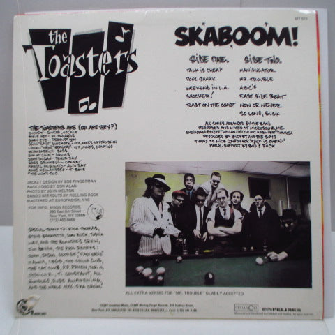 TOASTERS, THE (ザ ・トースターズ)  - Skaboom! (US Orig.LP)