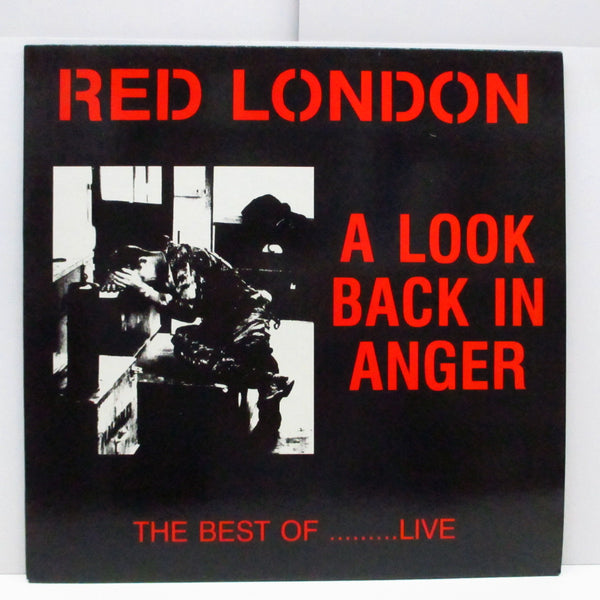 RED LONDON (レッド・ロンドン)  - A Look Back In Anger - The Best Of......... Live (UK Ltd.Red Vinyl LP)