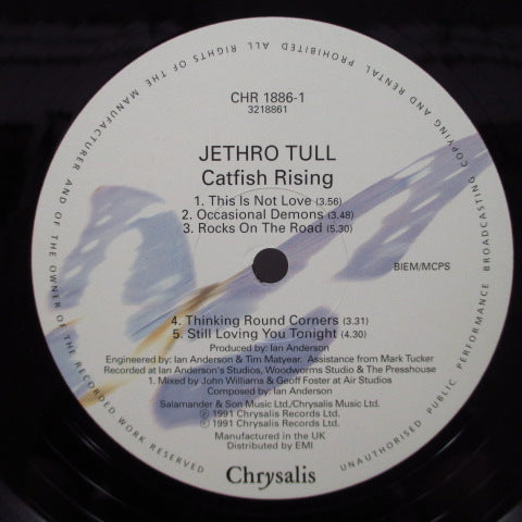 JETHRO TULL - Catfish Rising (UK Ltd.LP+12"/Stickered CVR)