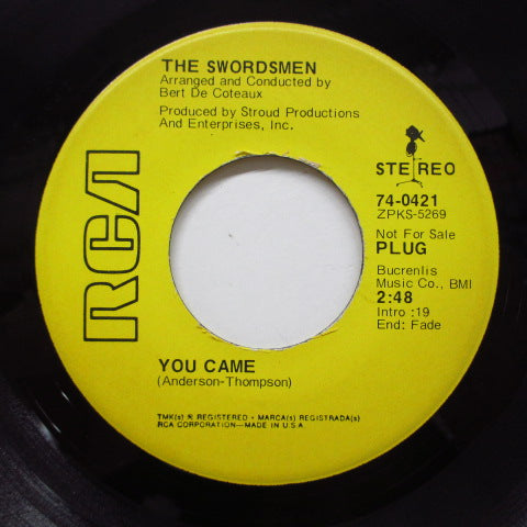 SWORDSMEN - You Came (Promo)