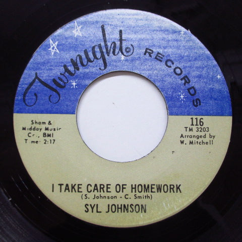 SYL JOHNSON - It Take Care Of Homework (Orig)