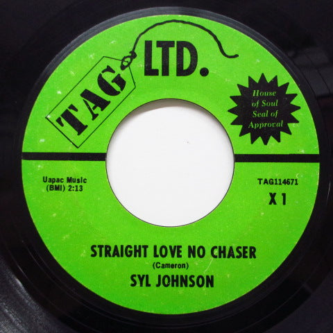 SYL JOHNSON - Straight Love No Chaser (Tag Ltd)