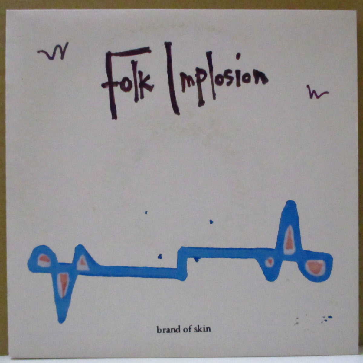 FOLK IMPLOSION, THE (ザ・フォーク・インプロージョン)  - Brand Of Skin (UK-EU オリジナル 7"+マット固紙ジャケ)