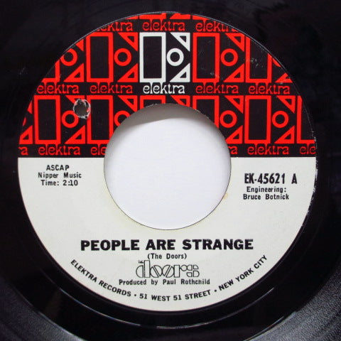 DOORS - People Are Strange (US Orig.Mono 7"+PS)