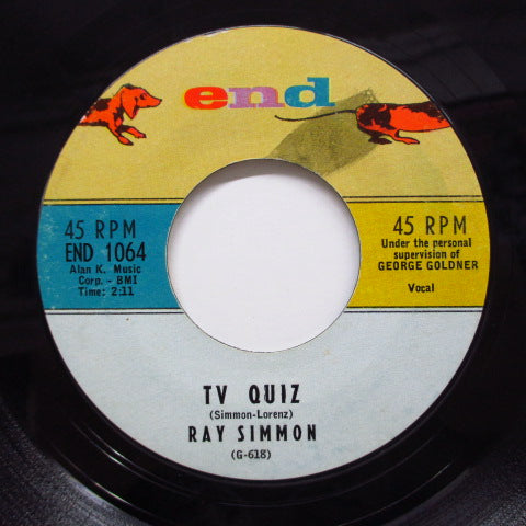 RAY SIMMON - Alley Cat / TV Quiz (Orig)