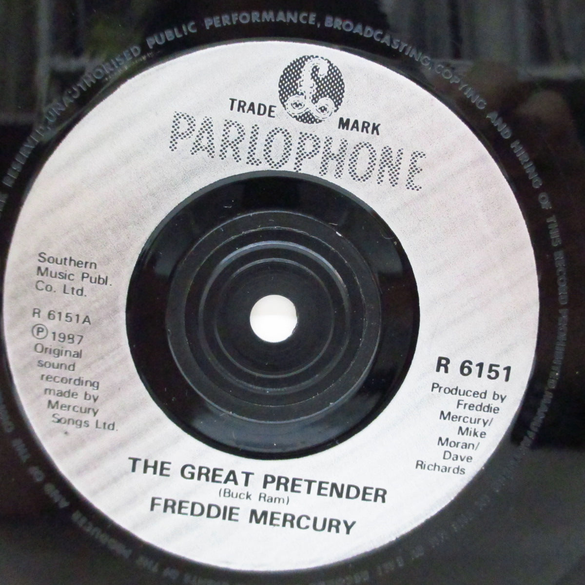 FREDDIE MERCURY - The Great Pretender (UK Orig.7"+PS/R 6151)