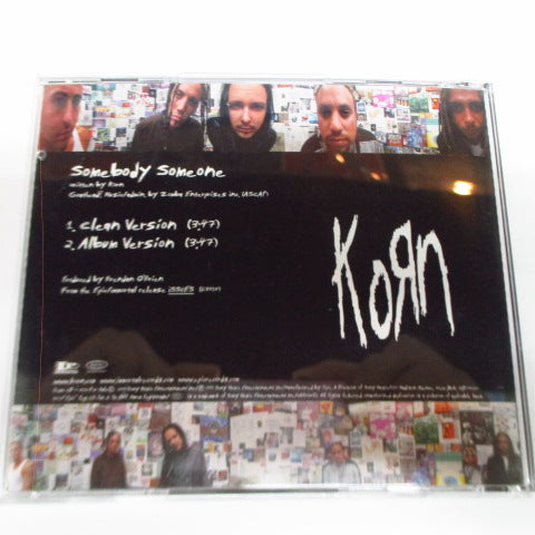 KORN (コーン) - Somebody Someone (US プロモ CD)