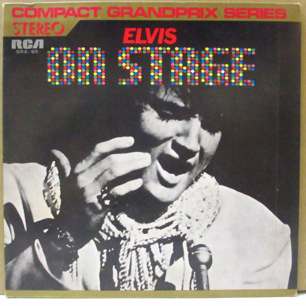 ELVIS PRESLEY (エルヴィス・プレスリー)  - Elvis On Stage : グランプリ・プレスリー・オン・ステージ (Japan Orig.EP+GS/SRA-95)