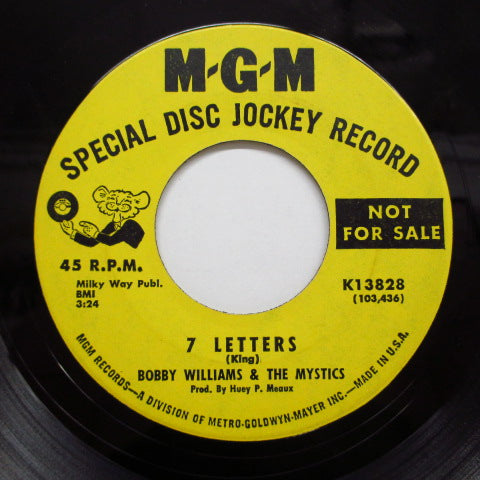 BOBBY WILLIAMS & THE MYSTICS - Runnin' & Hidin' (US:PROMO)