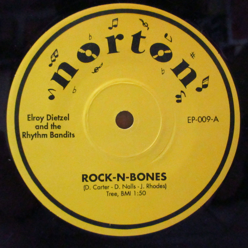 ELROY DIETZEL (エルロイ・ディーツェル)  - This Is Elroy / Rock-N-Bones +2 (US '91 Reissue 3-Track 7"+PS)
