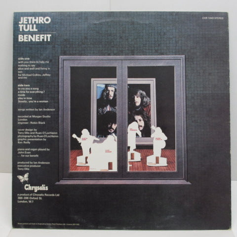 JETHRO TULL (ジェスロ・タル) - Benefit (UK:Reissue Green Label)