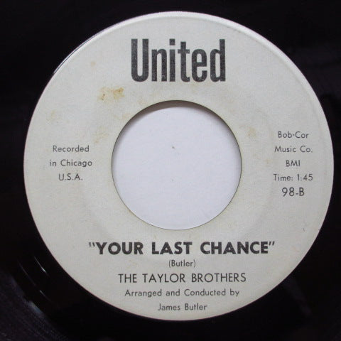 TAYLOR BROTHERS - Your Last Chance (Promo)