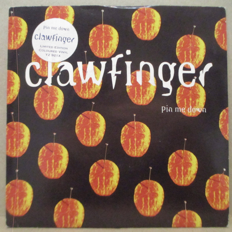 CLAWFINGER - Pin Me Down (UK Ltd.Blue Vinyl 7"/Stickered CVR)