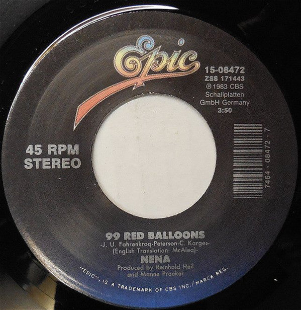NENA - 99 Red Ballons (US Reissue 7")