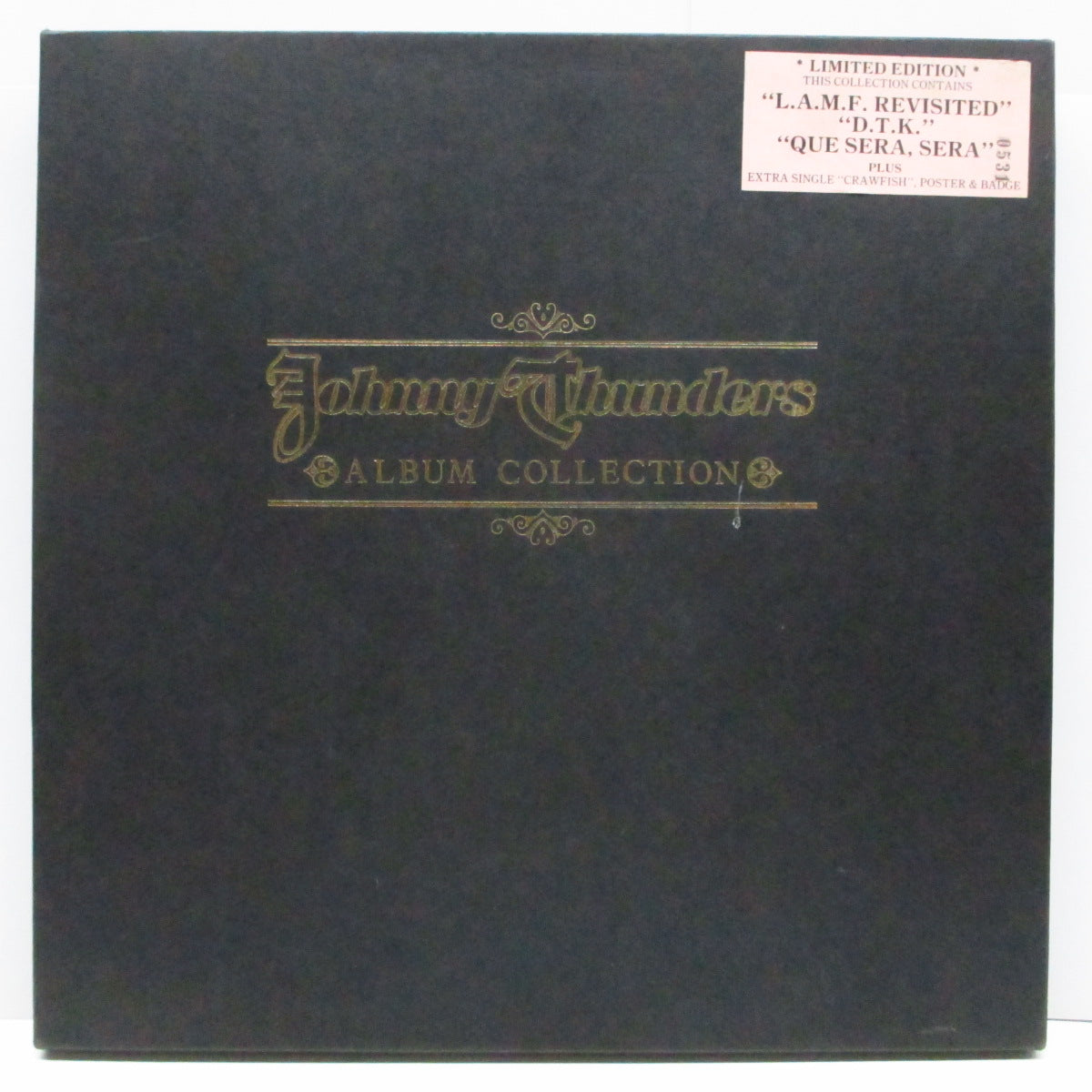 JOHNNY THUNDERS (ジョニー・サンダース)  - Album Collection (UK Ltd. Numbered 3xLP+12"/Box)