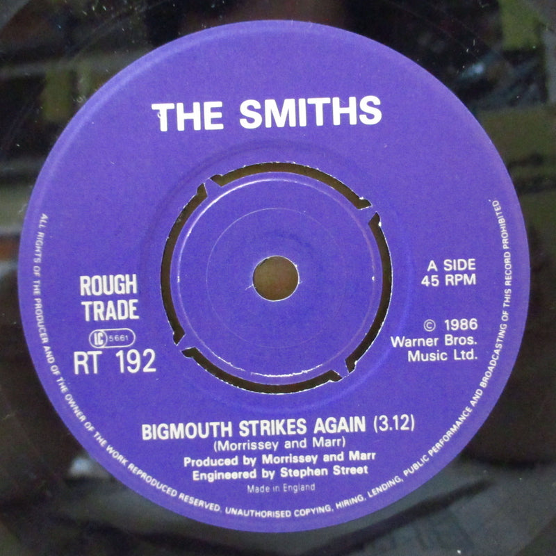 SMITHS, THE (ザ・スミス) - Bigmouth Strikes Again (UK オリジナル