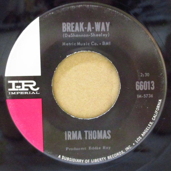 IRMA THOMAS (アーマ・トーマス)  - Break-A-Way (US Orig.7"+CS)