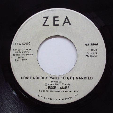 JESSIE JAMES (JESSE JAMES) - Don't Nobody Want To Get Married (Promo)