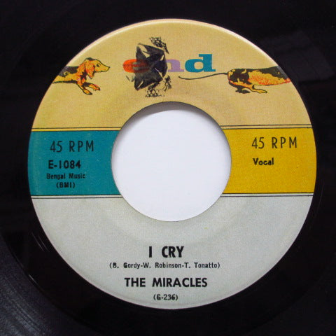 MIRACLES (SMOKEY ROBINSON & THE) - Money / I Cry ('61 Reissue Coloe Label)