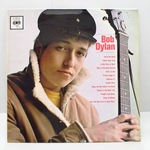 BOB DYLAN - Bob Dylan (1st) (UK 60's Re Mono LP/CS)