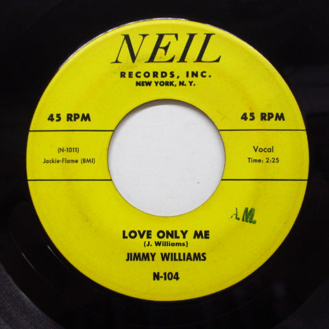 JIMMY WILLIAMS - Love Only Me / I Knew