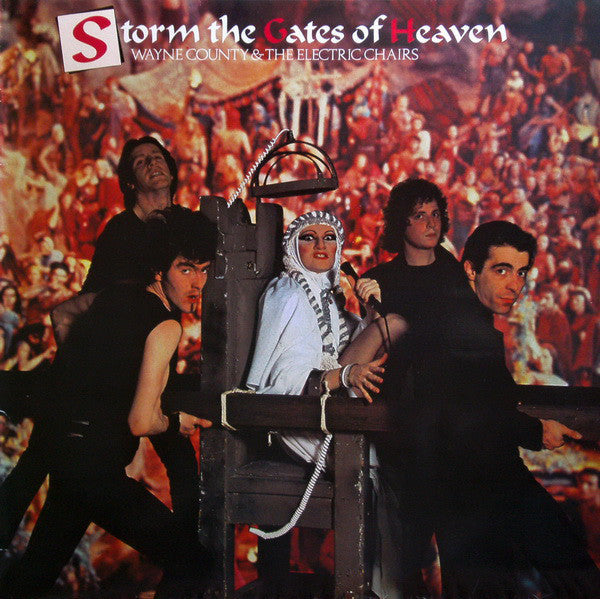 WAYNE COUNTY & THE ELECTRIC CHAIRS (ウェイン・カウンティ & ジ・エレクトリック・チェアーズ)- Storm The Gates Of Heaven (UK Ltd.Color LP)