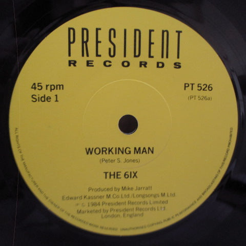 6IX, THE - Working Man (UK Orig.7")