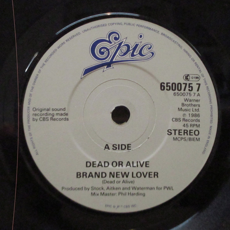 DEAD OR ALIVE (デッド・オア・アライヴ)  - Brand New Lover (UK オリジナル 7")