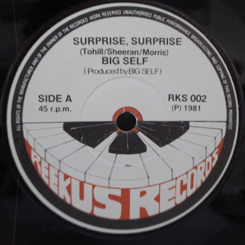 BIG SELF - Surprise, Surprise (UK Orig.7")