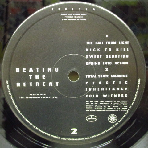 TEST DEPT. (テスト・デパートメント)  - Beating The Retreat (UK Reissue LP)