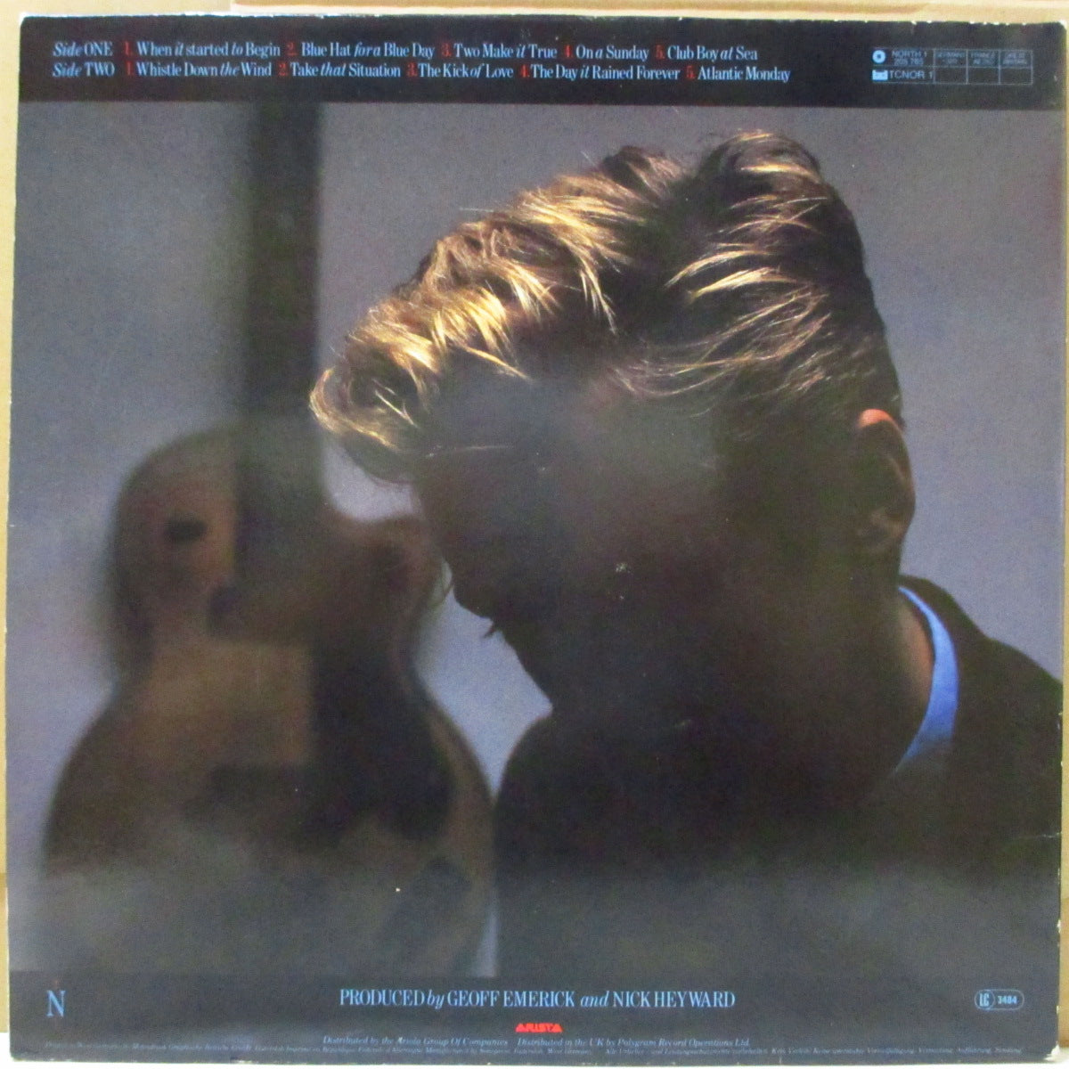 NICK HEYWARD (ニック・ヘイワード)  - North Of A Miracle (UK-EU オリジナル LP/ステッカー付き光沢見開きジャケ)