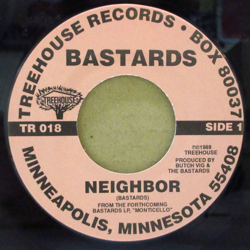 BASTARDS (バスターズ)  - Neighbor (US Orig.Pink Lbl. 7"/Yellow PS)