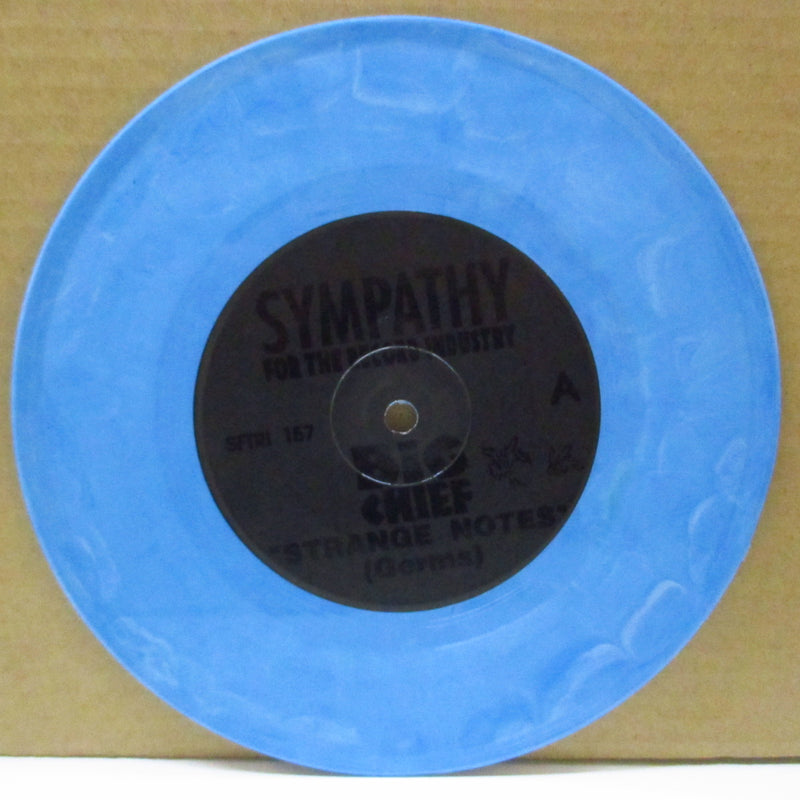 BIG CHIEF (ビッグ・チーフ)  - Strange Notes (US Limited 1-Sided Etched Blue Marble Vinyl 7"/廃盤 NEW)