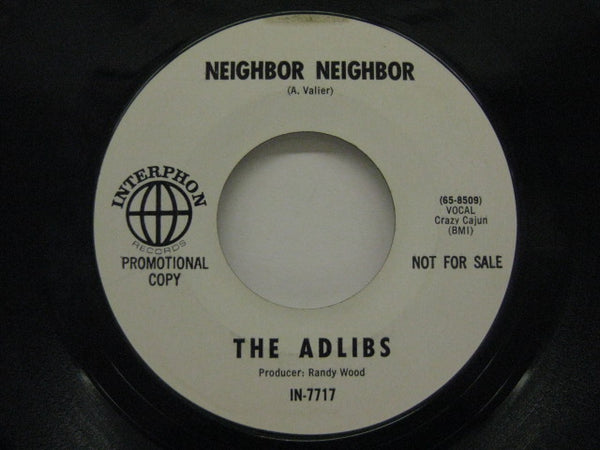 ADLIBS - Neighbour Neighbour / Lovely Ladies