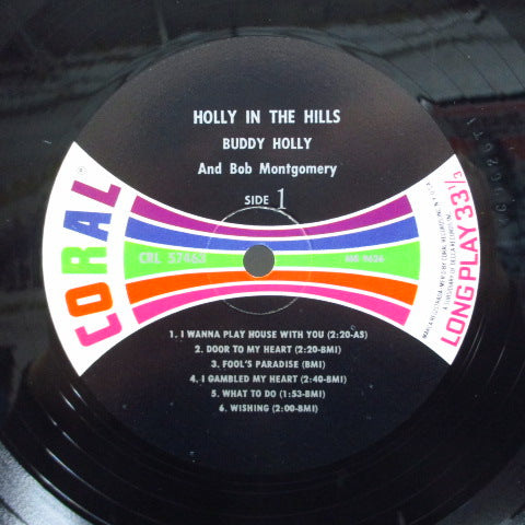BUDDY HOLLY (バディ・ホリー) - Holly In The Hills (US オリジナル・モノラル LP)