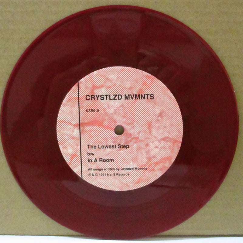 CRYSTALIZED  MOVEMENTS, THE (クリスタライズド・ムーヴメント)  - The Lowest Step (US Limtied Red Vinyl 7"/廃盤 NEW)