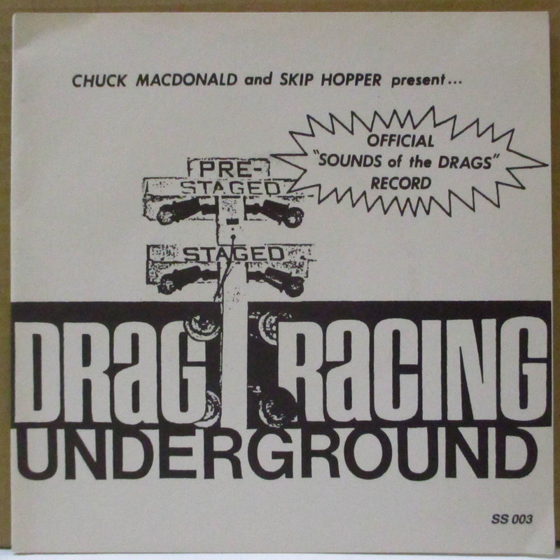 DRAG RACING UNDERGROUND (BIG STICK) (ドラッグ・レーシング・アンダーグラウンド)  - S.T. (UK 300 Limited 7"-Numbered PS)