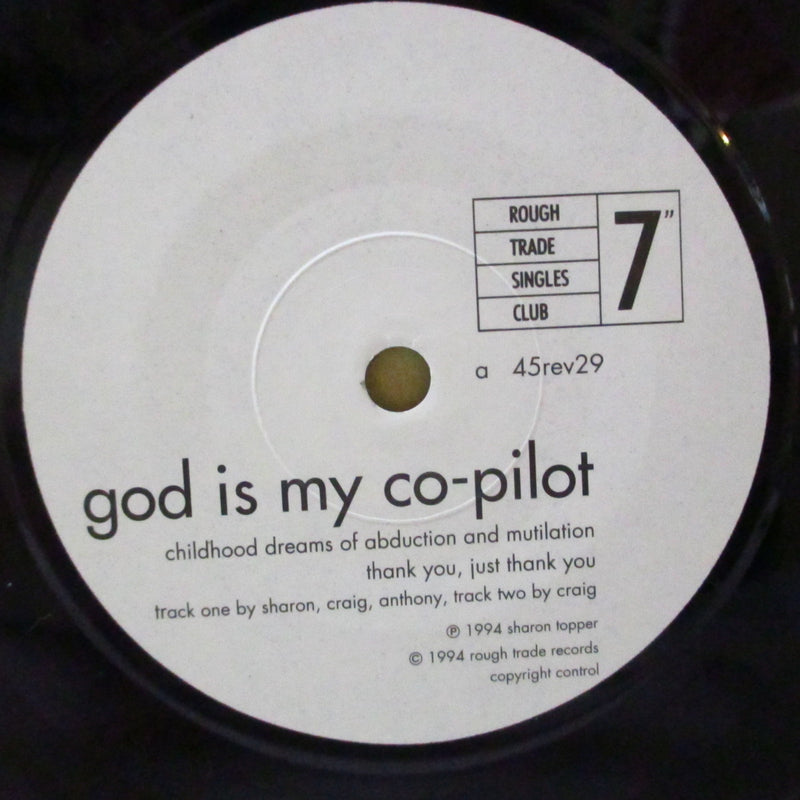 GOD IS MY CO-PILOT (ゴッド・イズ・マイ・コーパイロット)  - This Is No Time To Be Frail! (UK Orig.7"/廃盤 NEW)