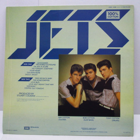 JETS (ジェッツ) - 100% Cotton (UK オリジナル LP)