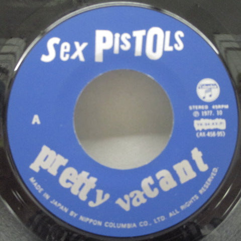 SEX PISTOLS (セックス・ピストルズ)  - Pretty Vacant / No Fun (Japan オリジナル 7")