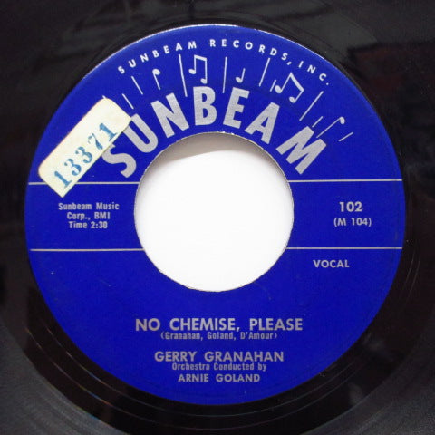 GERRY GRANAHAN - No Chemise, Please (Orig)