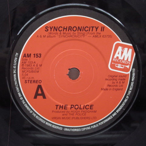 POLICE, THE (ザ ・ポリス)  - Synchronicity II (UK Orig.7")